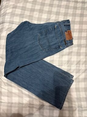 Lucky Brand Men's Blue Straight-Leg Jeans